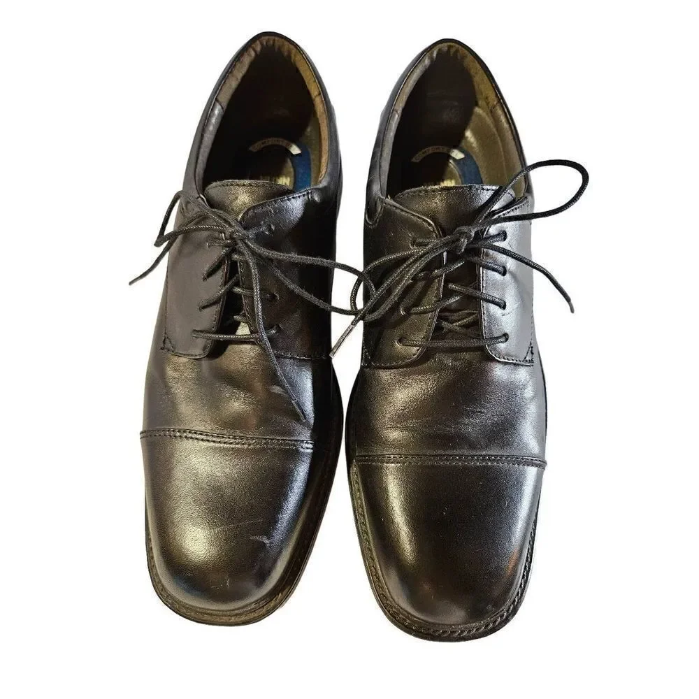 Nunn Bush black dress shoes. Size 9.5.